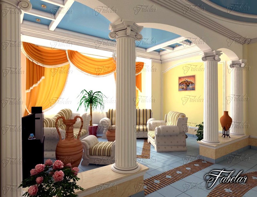 Living room 283d model