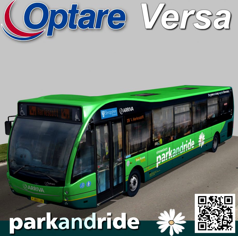 Optare Versa Park and Ride3d model