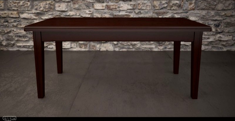 Sliding table3d model