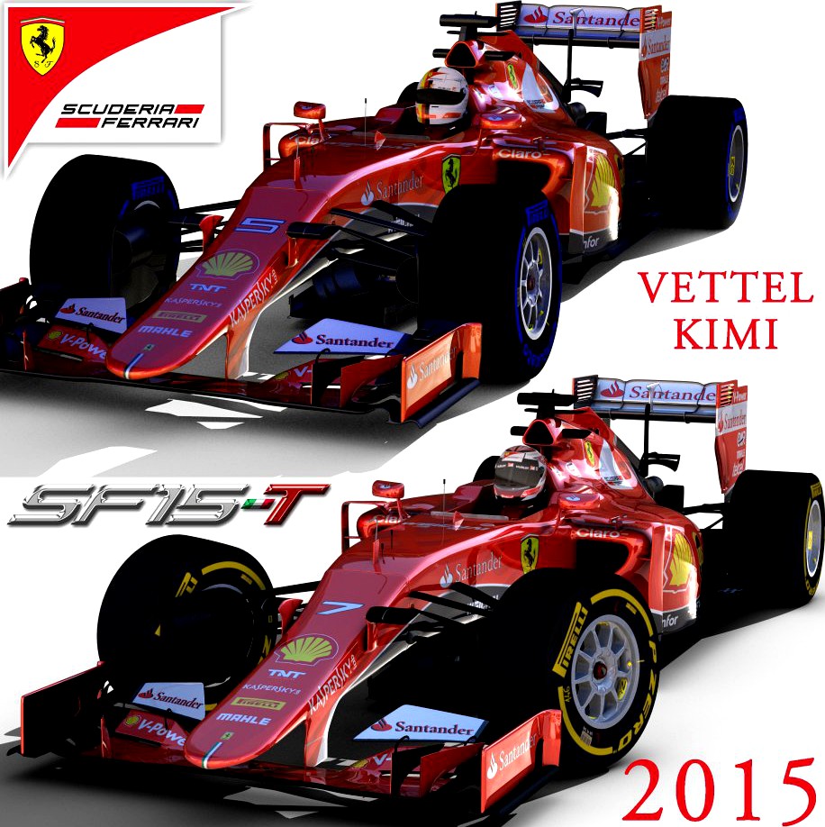 Ferrari SF15T 20153d model