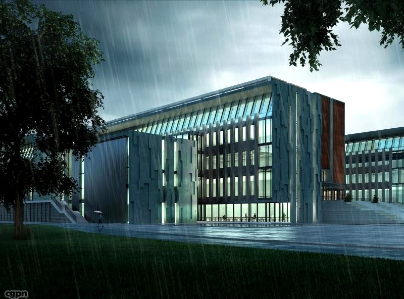 3d building 1663d model