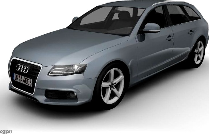 2008 Audi A4 Avant3d model