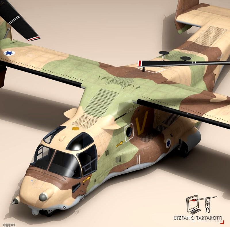 V-22 Osprey IAF3d model