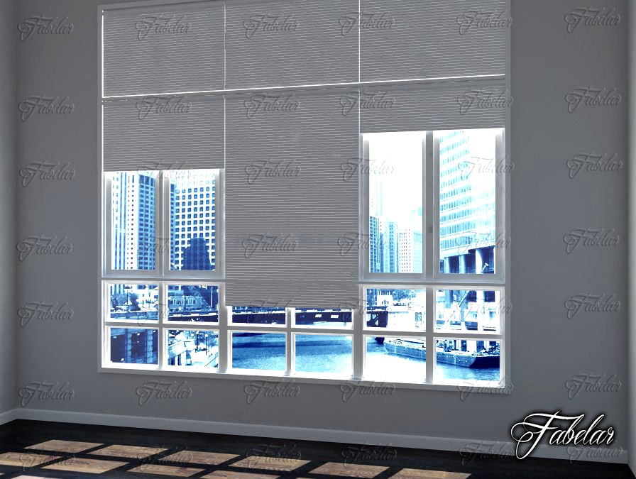Curtains 053d model