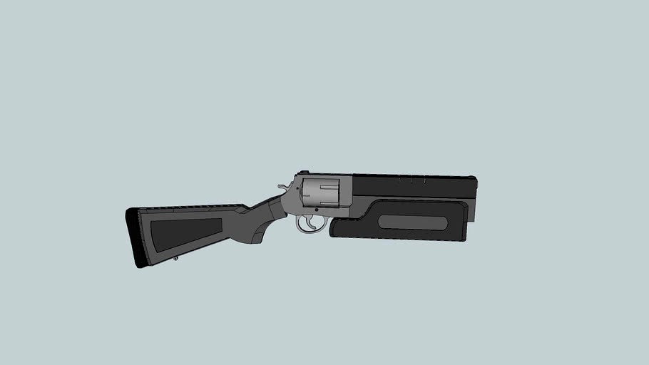 'Avenger' .500 revolving rifle