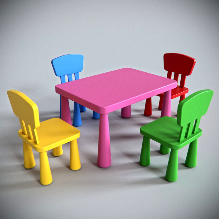 Ikea Mammut Furniture3d model