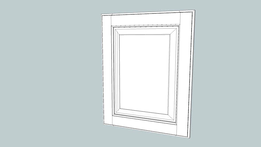 Raised Panel Cabinet Door