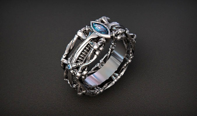 Alien ring | 3D