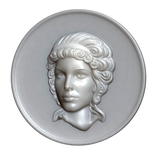 Cameo Brooche 004 | 3D