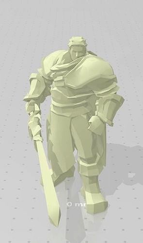 Garen Figure | 3D