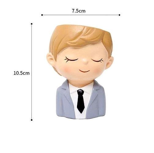 Cute girls and boys planters 2 of 4 for 3d printing | 3D