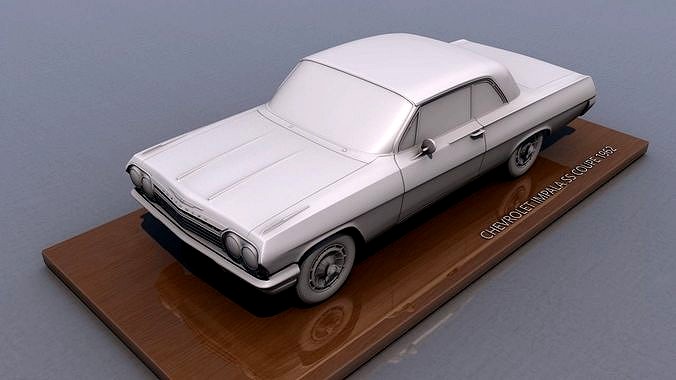 Chevy Impala SS Coupe 1962 | 3D