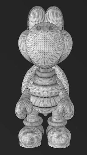 SUPER MARIO - KOOPA TROOPA - 3D PRINT FILE | 3D