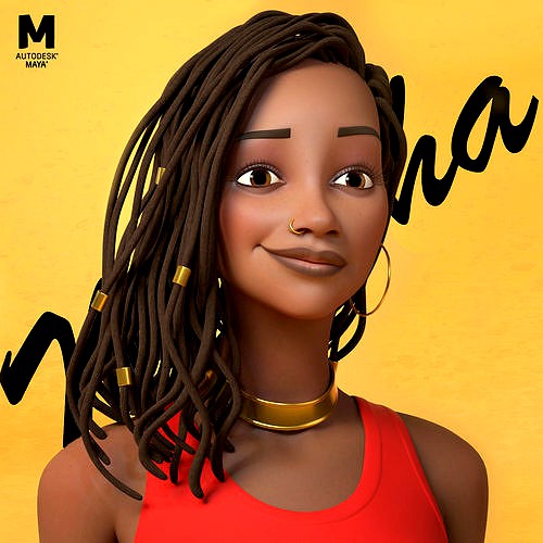 Miosha 3d model