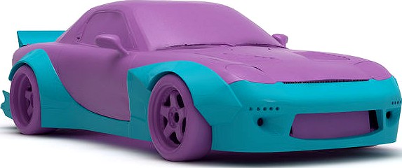 Mazda RX7 Rocket Bunny Print Kit | 3D
