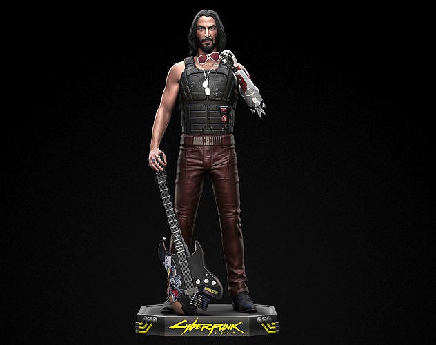 Johnny Silverhand 3D model