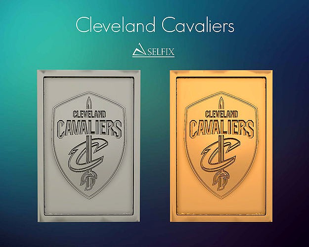 Cleveland Cavaliers Logo Relief  | 3D