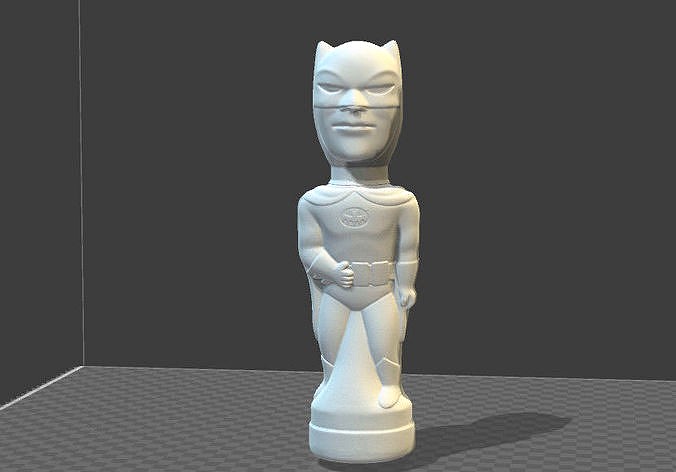 1966 Batman Palmolive soaky bottle scan | 3D