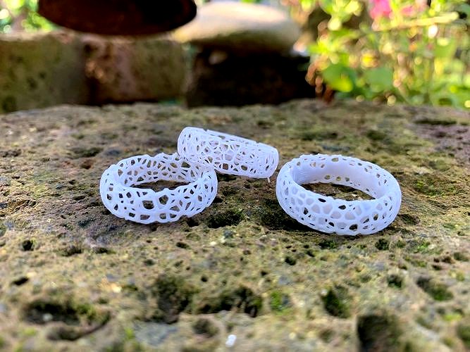 Voronoi rings | 3D