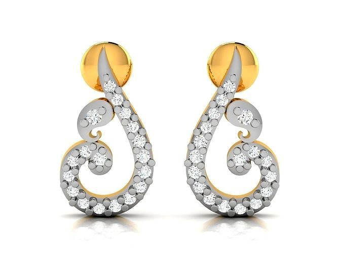 Earrings-3112 | 3D