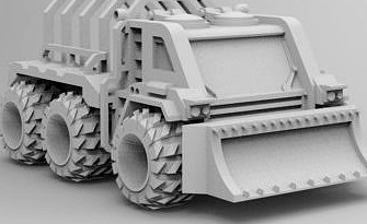 WoWBuildings Utility Truck | 3D