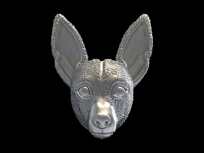 Jack Russell Terrier dog pendant 3D print model | 3D
