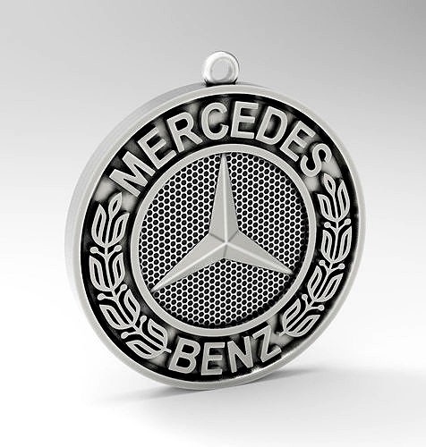 Mercedes Key Chain | 3D