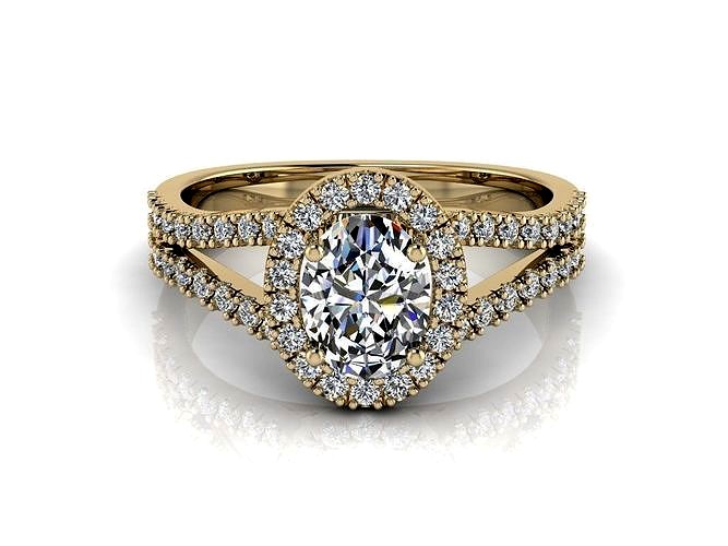 Diamond Jewelry Ring | 3D