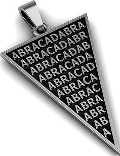 ABRACADABRA pendant | 3D