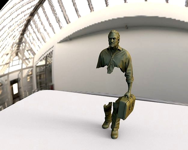 The Traveler based upon Bruno Catalano s work | 3D