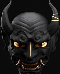 Mask Hannya2 | 3D