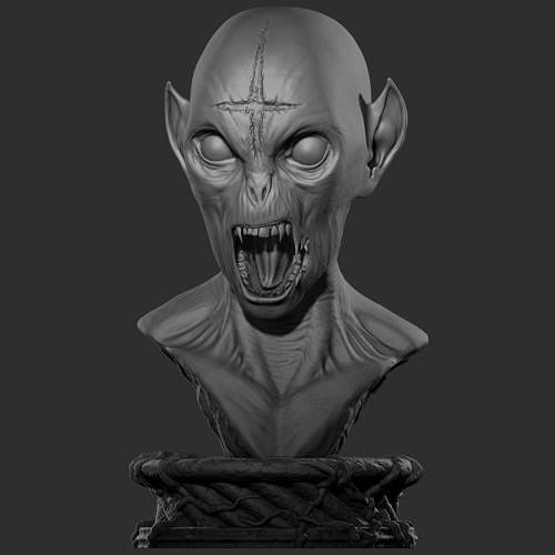 Demon Hell Bust | 3D