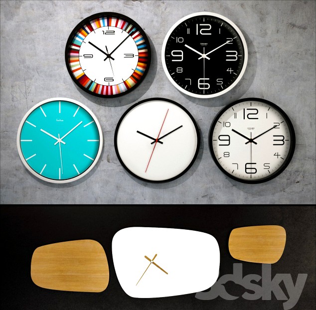 Wall clocks (collection number 11)