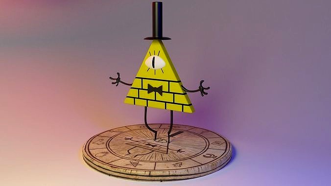Bill Cipher From Gravity Falls | 3D