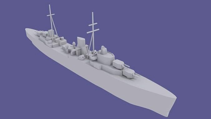 HMS Ajax | 3D