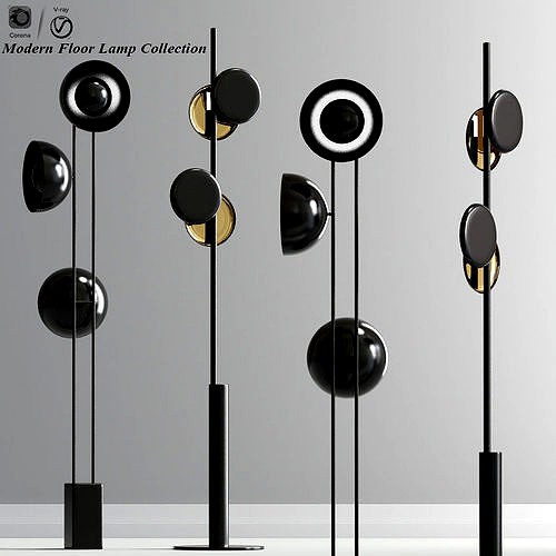 Modern Typography Cilon Floor Lamp Collection