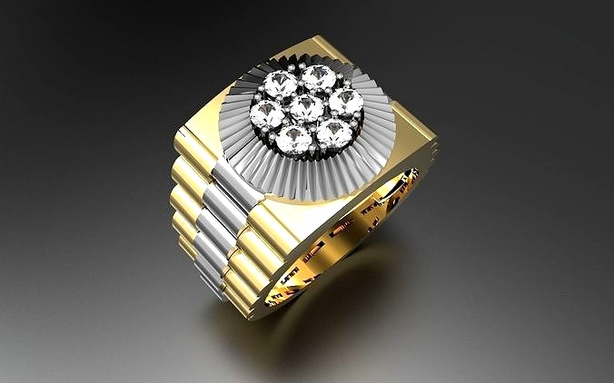 Rolex ring | 3D