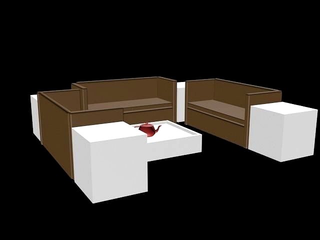 living sofa 3d model sofa for living area  | 3D