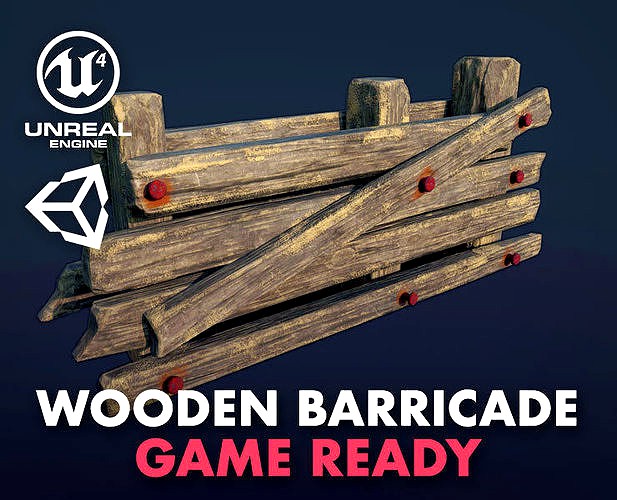 wooden baricade