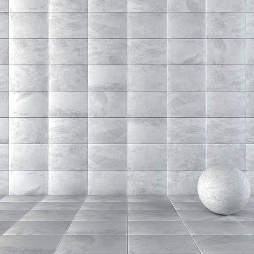 Stone Wall Tiles Alda White 40x6