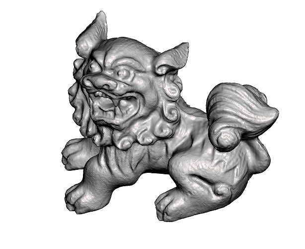 Komainu Netsuke | 3D