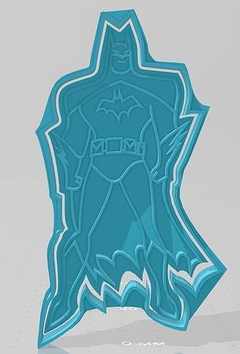 Batman cookie cutter 3D print model | 3D