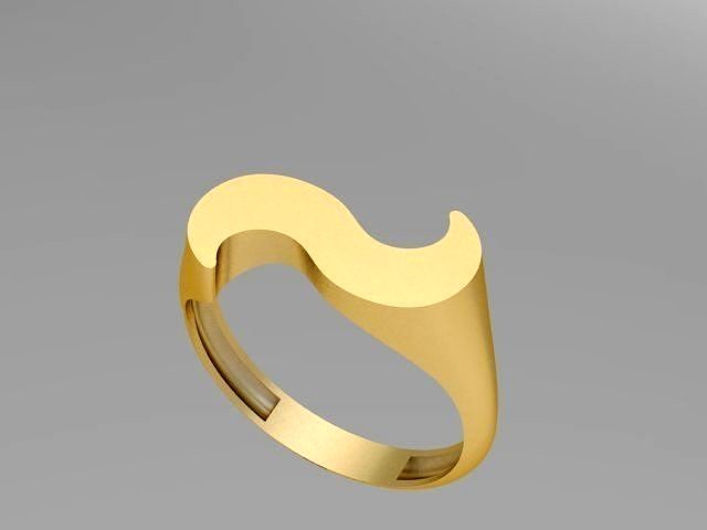 Geometric ring 35 | 3D
