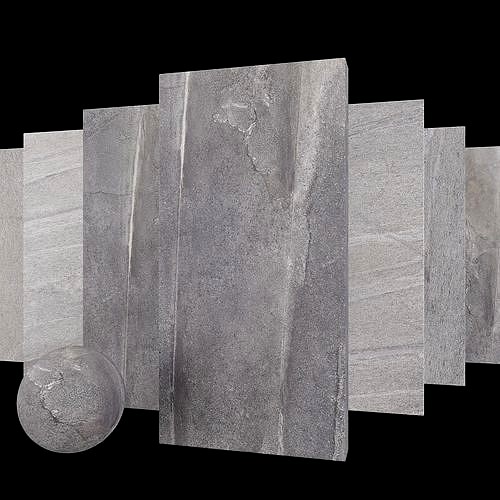 Stone Set Santorini Grey 60x120 Set