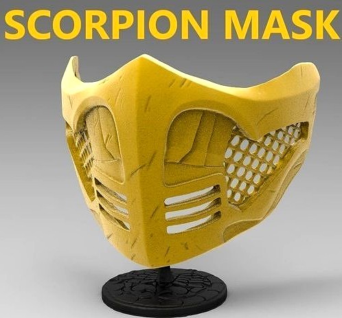 SCORPION MASK  | 3D