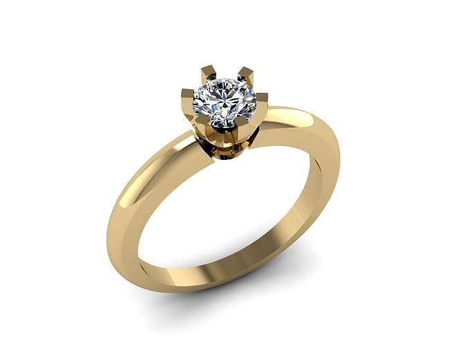 Tiffany Ring 5mm  | 3D