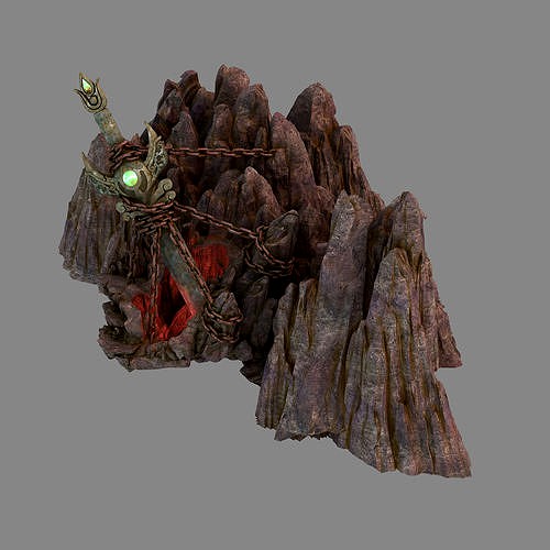 Meteor Dragon Purgatory-Sword-Mountain