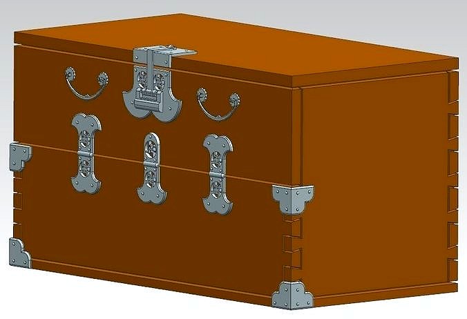 Wooden chest