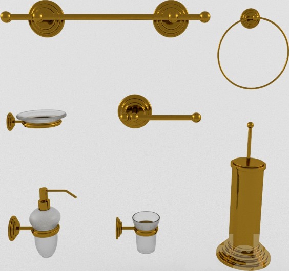 Bathroom set.