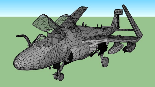 Military plane - Grumman EA-6B Prowler